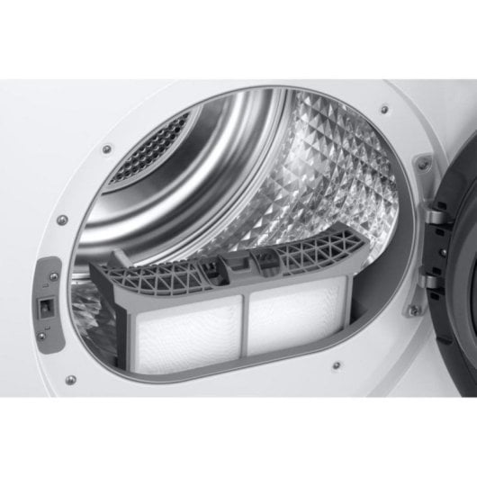 Secadora de bomba de calor Samsung DV90T6240LK/S3 9kg Clase C AI OptimalDry puerta reversible