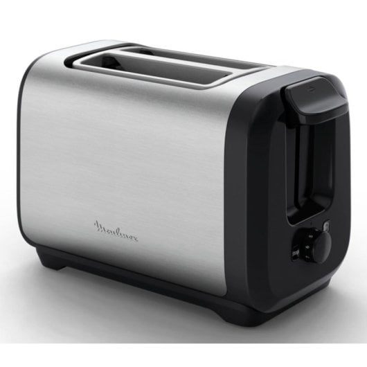Tostador Moulinex LT5S0DE0 Negro Acero Inoxidable 2 Rebanadas 1200W Giratorio