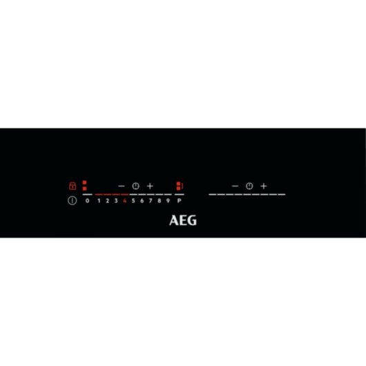 Placa de inducción AEG IKS42640KB Modular 2 Zonas 36 cm Función Puente Eco Timer Negro