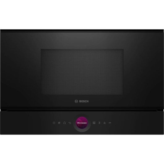 Microondas Bosch Serie 8 BEL7321B1 21L 900W Control Digital Recetas Gourmet Limpieza Fácil