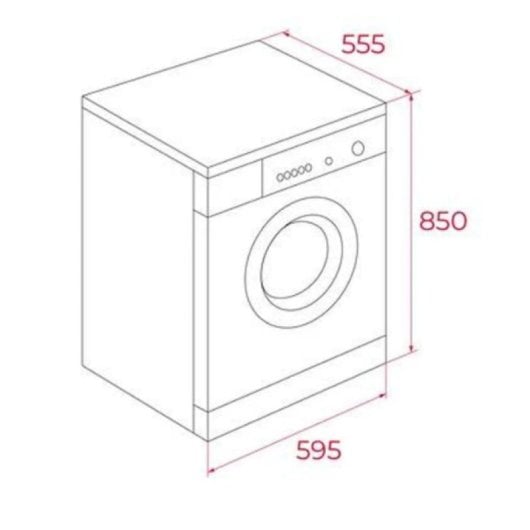 Lavadora Teka WMK 40940 9kg Carga Frontal 1400rpm A Blanca Eficiencia B Ruido Bajo
