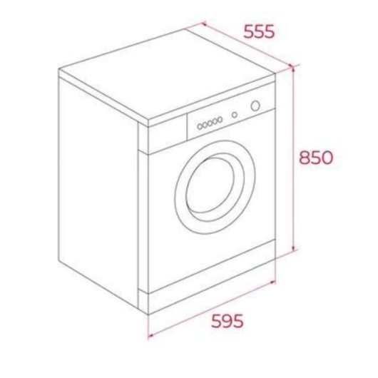 Lavadora Teka WMK 40940 9kg Carga Frontal 1400rpm A Blanca Eficiencia B Ruido Bajo
