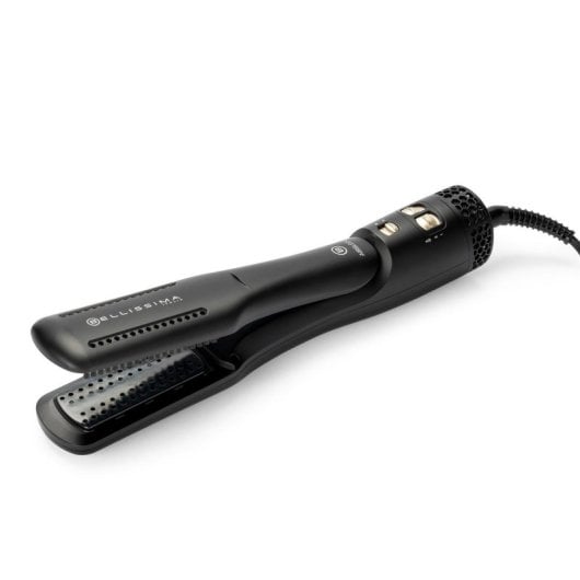 Haarglätter Bellissima Airsleek Keratin Keramik 640W Schwarz Gold 2m Haarglätter Bellissima Airsleek Keratin Keramik 640W Schwarz Gold 2m