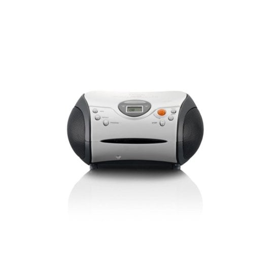 Lenco SCD-24 Rádio Portátil com FM 87,5-108MHz Preto/Branco