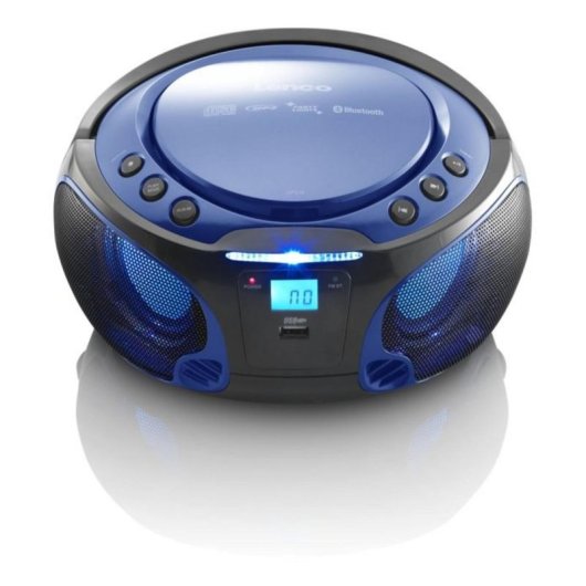 Lenco SCD-550 Lettore CD Bluetooth Radio FM con USB e Illuminazione Musicale Lenco SCD-550 Lettore CD Bluetooth Radio FM con USB e Illuminazione Musicale