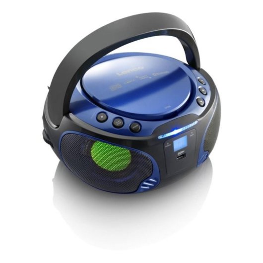 Lenco SCD-550 Lettore CD Bluetooth Radio FM con USB e Illuminazione Musicale Lenco SCD-550 Lettore CD Bluetooth Radio FM con USB e Illuminazione Musicale