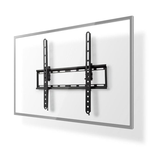 Support de Mur Nedis TVWM1131BK Inclinable 55" Noir Acier 0-20°