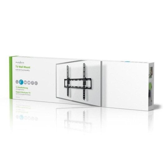 Soporte TV Nedis TVWM1131BK Inclinable 23-55" VESA 400x400 Negro Acero 35 kg