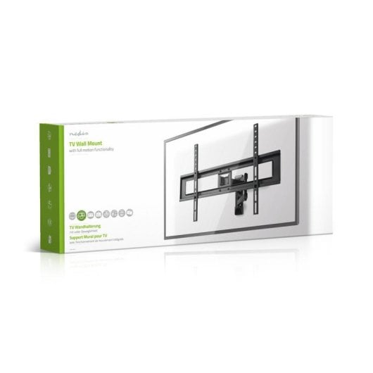 TV-Wandhalterung Nedis TVWM1550BK 37"-70" Neigbar Drehbar Schwarz TV-Wandhalterung Nedis TVWM1550BK 37"-70" Neigbar Drehbar Schwarz