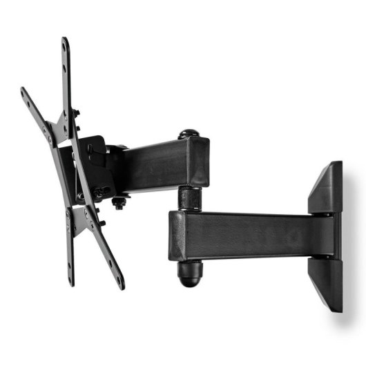 Support TV Nedis TVWM31BK 32" Inclinable en Acier Noir pour Écrans 10" à 32"