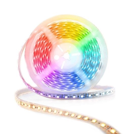 Intelligentes LED Lichtband Nedis WIFILS50CRGBW 5m RGB Weiß Warmkalt WLAN Steuerung