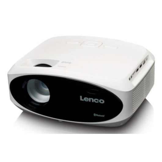 Projetor Lenco 1080p 250 Lúmens LED LPJ-900WH Foco Manual Extras