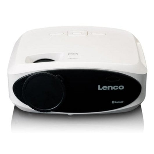 Projetor Lenco 1080p 250 Lúmens LED LPJ-900WH Foco Manual Extras