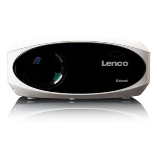 Projetor Lenco 1080p 250 Lúmens LED LPJ-900WH Foco Manual Extras