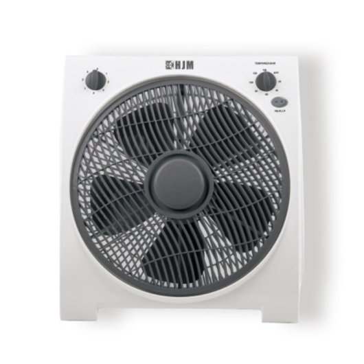 Ventilador HJM VB30 Blanco 30cm Piso Giratorio 45W Temporizador 2h