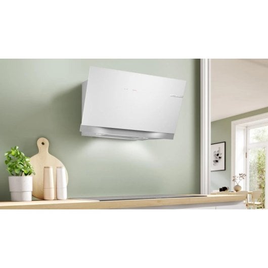 Campana extractora Bosch Serie 8 DWK91LT20 Canalizado/Recirculación 90cm WiFi motor EcoSilence