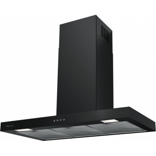 Campana extractora Mepamsa STILO NEO 90 Canalizado 90cm 610m³/h LED Negro Extra Matt