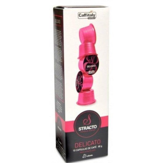 Cápsula de café Stracto Delicato Caffitaly 100 Colombia Huila perfil frutado