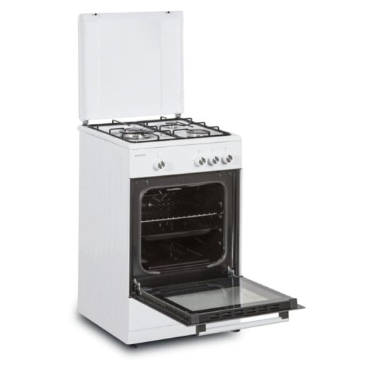 Cucina Gas Infiniton CC56BWC Bianco 555mm 498mm 860mm Cucina Gas Infiniton CC56BWC Bianco 555mm 498mm 860mm