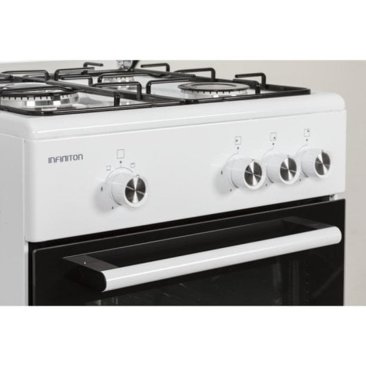 Cucina Gas Infiniton CC56BWC Bianco 555mm 498mm 860mm Cucina Gas Infiniton CC56BWC Bianco 555mm 498mm 860mm