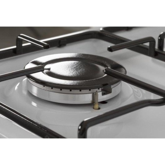 Cocina de gas Infiniton CC56BWC con Horno Funcíón Grill Blanca