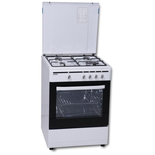 Cuisinière Rommer VCH 461 FG Indépendante Gaz 4 Zones Blanc