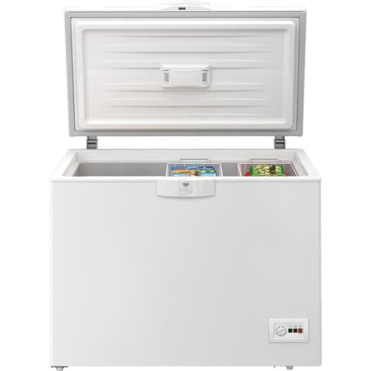 Congelador Beko HSM29540 298L 13,5kg/24h SN-T 40dB Clase E Blanco