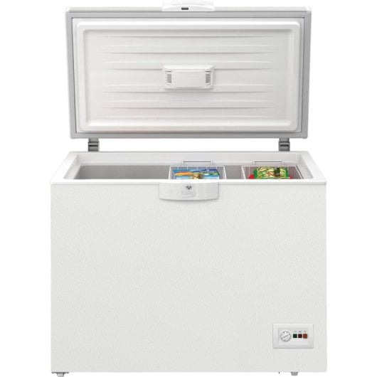 Congelador Beko HSM29540 298L 13,5kg/24h SN-T 40dB Clase E Blanco