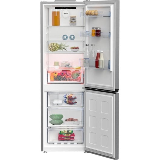 Frigorífico Beko Combi 316L C ACERO inoxidable ProSmart™ Inverter LED Puerta reversible