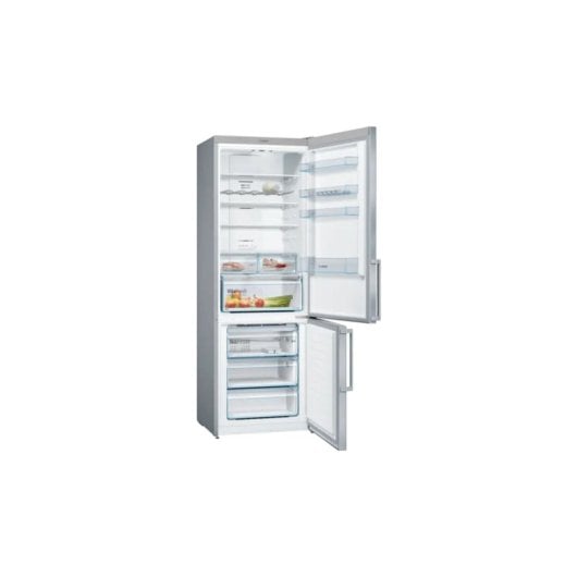 Frigorífico Bosch Combi Libre Instalación 203cm 438L D Inox Antihuellas Zona Fresca