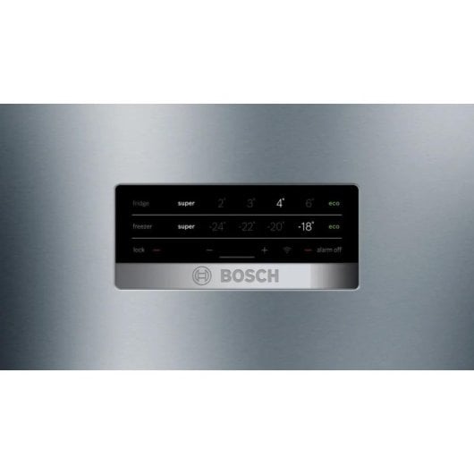 Frigorífico Bosch Combi Libre Instalación 203cm 438L D Inox Antihuellas Zona Fresca