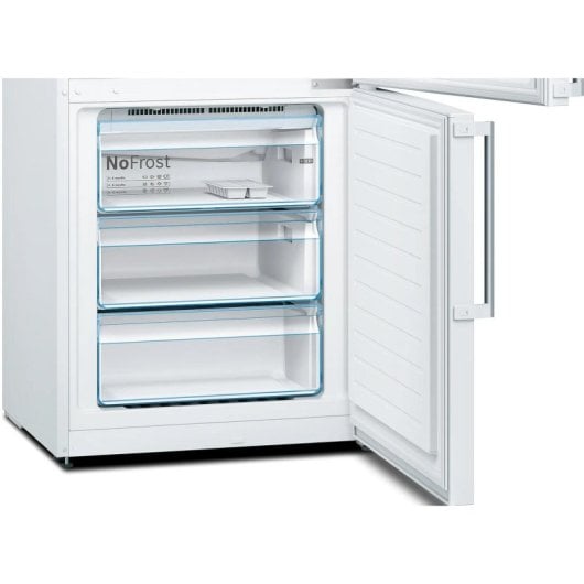 Frigorífico Bosch Combi Libre instalación 203cm 438L D Blanco No Frost Zona fresca