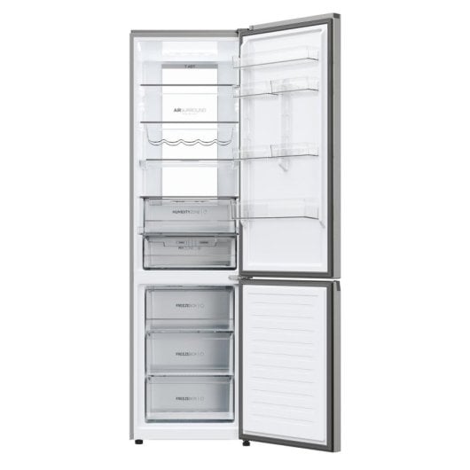 Frigorifique Haier 2D 60 Combi 185cm 409L A Inox Wi-Fi
