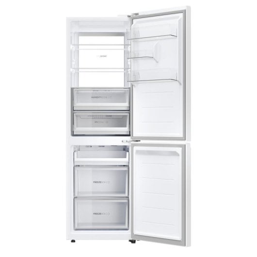 Frigorífico Haier 2 Portas 200cm 403L D Branco No Frost Multi Airflow Zona Fresca Vidro