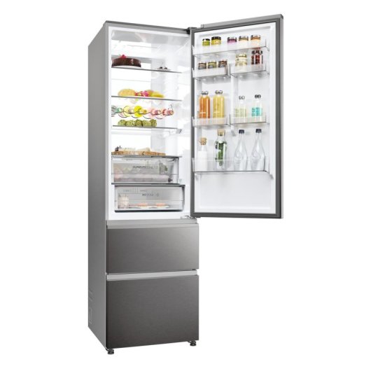 Frigorifero Haier Combi 186cm 414L C Nero Display Digitale