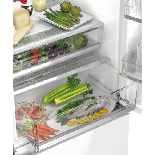 Frigorífico Haier Combi 3D 70 Series 7 70cm 483L D Platina Caixas Diretas Zona Fresca