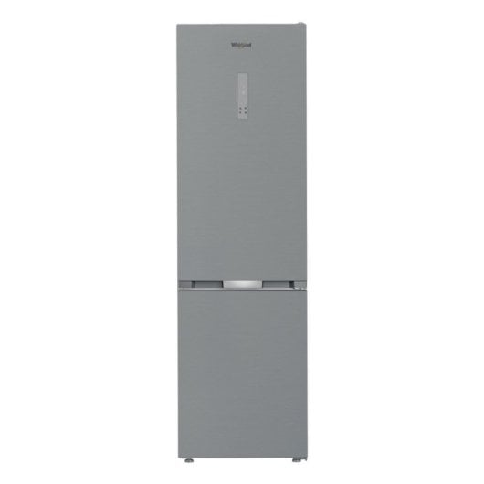 Frigorífico Whirlpool Combi No Frost 201cm 355L Clase C Inox Zen Inverter Dual No Frost