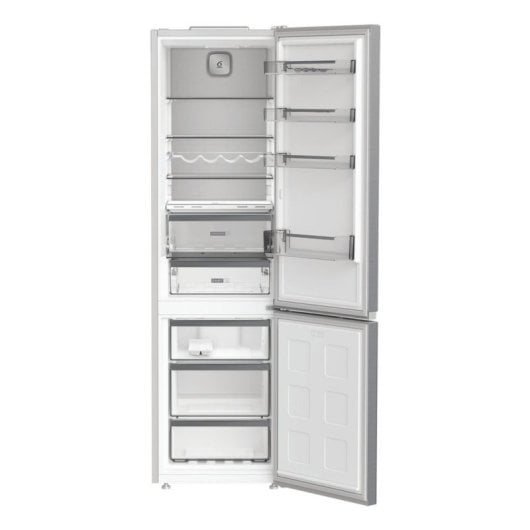 Frigorífico Whirlpool Combi No Frost 201cm 355L Clase C Inox Zen Inverter Dual No Frost