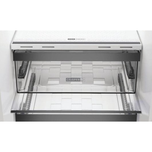 Frigorífico Whirlpool Combinado 203cm 355L D Inox Dual No Frost Touch Display Inverter