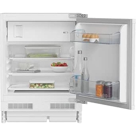 Frigorífico Beko Integrado 82cm 107L E Branco LED Congelador Superior
