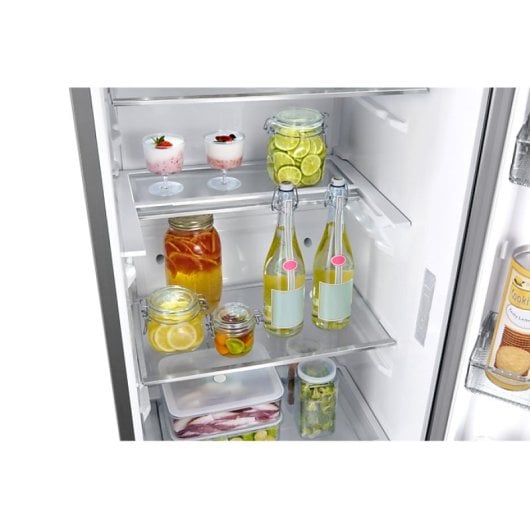 Frigorífico Samsung Vertical 185cm 387L Clase E Acero Inoxidable No Frost SpaceMax Metal Cooling