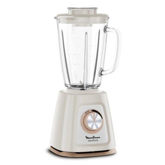 Batidora Moulinex Blendforce LM430A10 800W Jarra Cristal Termoresistente 1,75L Picahielos
