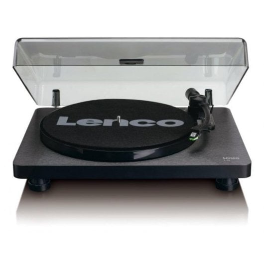 Lenco L-30BK Gira-discos Semiautomático 33/45 RPM com Tração por Correia 410mm Preto