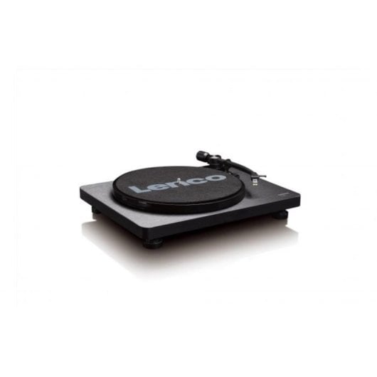 Lenco L-30BK Gira-discos Semiautomático 33/45 RPM com Tração por Correia 410mm Preto