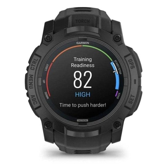 Garmin Instinct 3 Tactical Edition GPS Bluetooth 50mm AMOLED Schwarz Einheitsgröße Wasserdicht 10ATM SpO2 Herzfrequenz Schlafmonitor