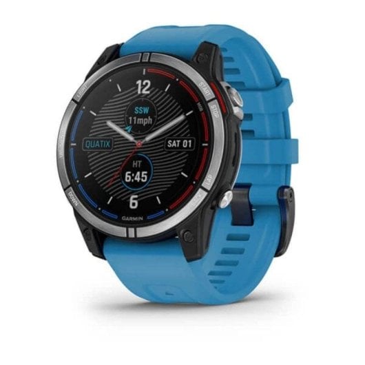 Garmin quatix 7 GPS Wifi 47mm MIP Bleu Taille Unique Étanchéité 10ATM SpO2 Pulsomètre