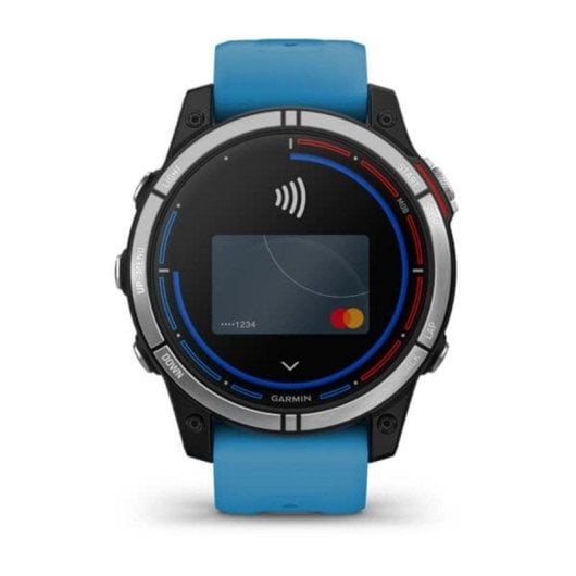 Garmin quatix 7 GPS Wifi 47mm MIP Bleu Taille Unique Étanchéité 10ATM SpO2 Pulsomètre