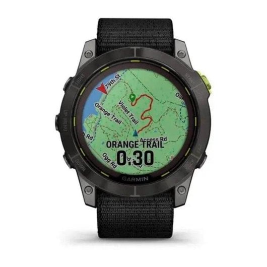 Garmin Enduro 2 GPS WiFi Multiband GNSS 51mm MIP Titan Schwarz Resistent bis 10ATM SpO2
