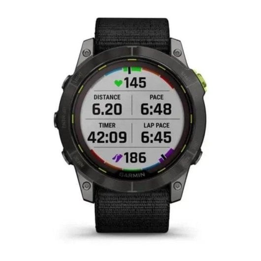 Garmin Enduro 2 GPS WiFi Multiband GNSS 51mm MIP Titan Schwarz Resistent bis 10ATM SpO2