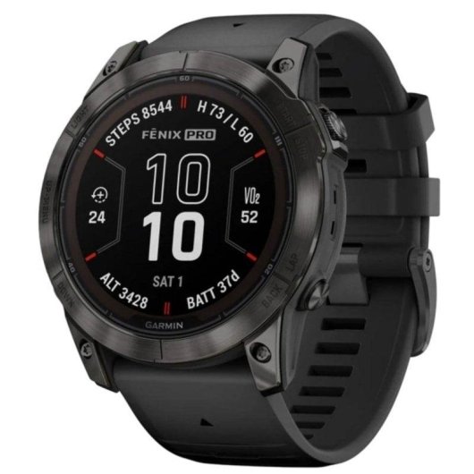 Garmin fēnix 7X Pro GPS WiFi 1.4" Negro Talla Única Resistencia Agua 10ATM Pulsómetro